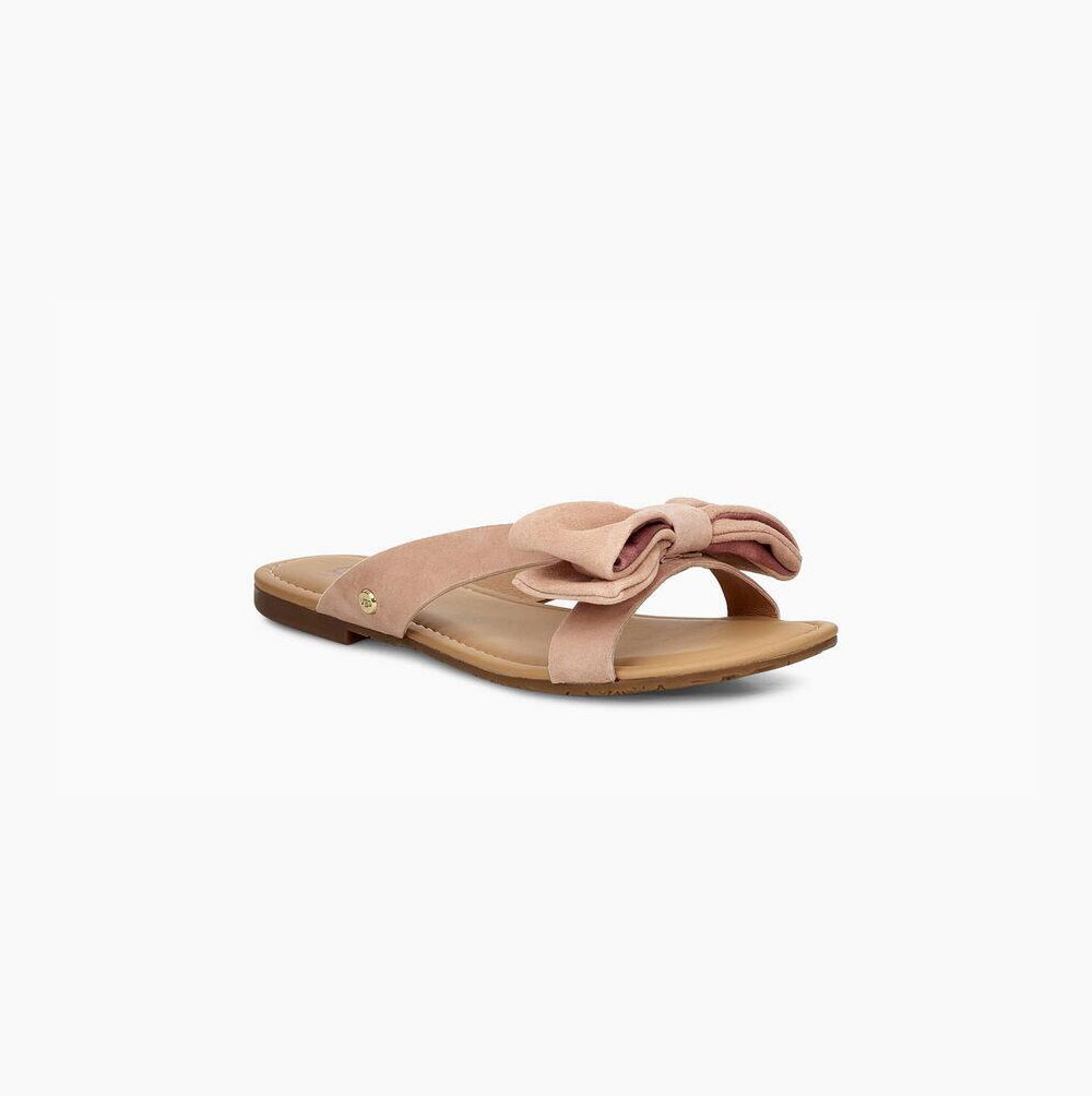 UGG Fonda Pink Slides for Women (NRHI57824)